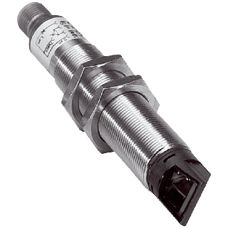 Cellule Bar. reflex M18 PNP P=35m Laser LO/DO Métal Radial / Câble 2m-Lire la description