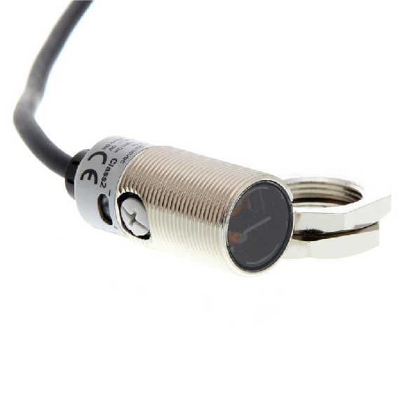 Cellule Directe M18 NPN P=100mm LO/DO Métal Axial/ Câble 2m-Lire la description