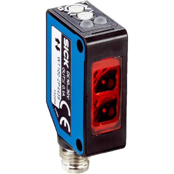 Cellule Directe PNP P=1,2m Pot. LR LO/DO 10-30Vdc / M08 3P-Lire la description