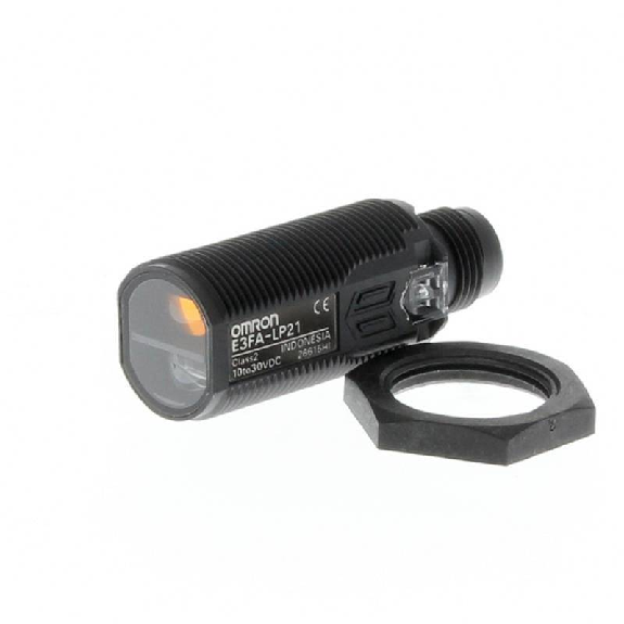 Cellule EAP M18 PNP P=100mm LR LO/DO Plast. Axial / M12 4P (E3F2)-Lire la description