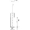Cellule Bar. reflex M18 PNP P=5m IR LO/DO Métal Axial / Câble 5m