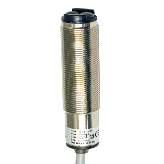 Cellule Bar. reflex M18 PNP P=5m IR LO/DO Métal Axial / Câble 5m-Lire la description