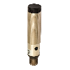 Cellule Bar. reflex M18 PNP P=5m Pot. IR LO/DO Métal Axial M12 4P