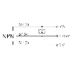 Cellule Bar. reflex M18 NPN P=2,5m LR DO Métal Axial / Câble 2m