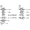 Cellule Barrage PNP/NPN P=60m Pot. LR LO/DO Al. E.test Tempo / Bornes