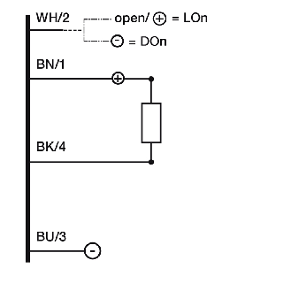 Cellule Barrage (R) M18 NPN LO/DO Métal Axial / Câble 2m-Lire la description