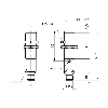 Cellule Barrage (R) M18 PNP P=55m Pot. Laser LO/DO Axial / M12 4P