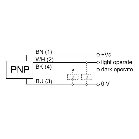Cellule Barrage (R) M18 PNP P=55m Pot. Laser LO/DO Axial / M12 4P Cellule Barrage (R) M18 PNP P=55m Pot. Laser LO/DO Axial / M12 4P-Lire la description