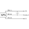 Cellule Directe M18 NPN P=150mm Pot. IR LO Métal Axial / Câble 2m