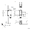 Cellule EAP NPN P=250mm Pot. Laser LO/DO / Câble 2m