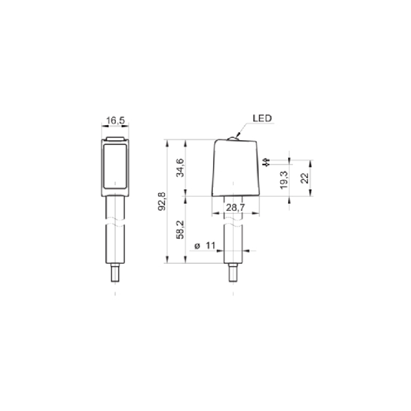Cellule Bar. reflex Push-pull P=5m Teach IO-L Laser LO/DO Inox / C 2m Cellule Bar. reflex Push-pull P=5m Teach IO-L Laser LO/DO Inox / C 2m-Lire la description