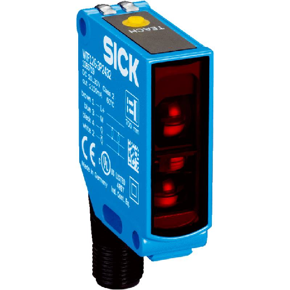 Cellule EAP transp. PNP P=700mm Teach PinPoint LO/DO / M12 4P-Lire la description