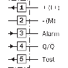 Cellule EAP PNP/NPN P=2,5m IR LO/DO E.test Alarme Tempo / Bornes