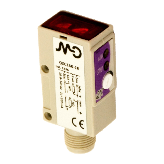 Cellule Directe NPN+PNP NO P=300mm Pot. IR Axial / M12-A 4P-Lire la description