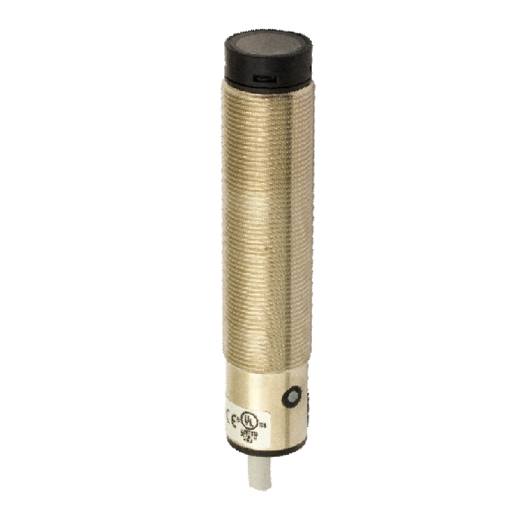 Cellule Bar. reflex M18 PNP P=30m Laser LO/DO Métal Axial Câble 2m Cellule Bar. reflex M18 PNP P=30m Laser LO/DO Métal Axial Câble 2m-Lire la description
