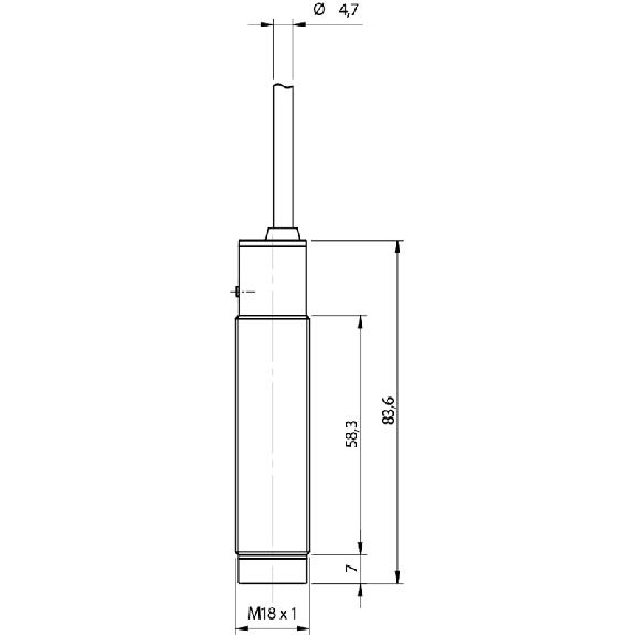 Cellule Bar. reflex M18 PNP P=30m Laser LO/DO Métal Axial Câble 2m Cellule Bar. reflex M18 PNP P=30m Laser LO/DO Métal Axial Câble 2m-Lire la description