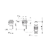 Cellule Barrage (E) M18 P=13m Pot. IR Plast. Axial / M12 4P+C0.1m