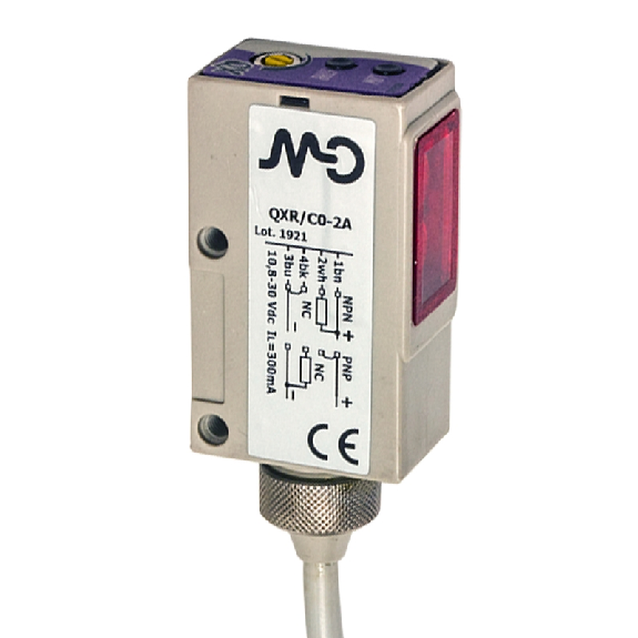 Cellule Directe NPN+PNP NF P=300mm Pot. IR Radial / Câble 2m-Leggi tutto