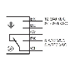 Cellule Directe RELAIS P=1m IR LO/DO 12-240Vdc/24-240Vac / Câble 2m