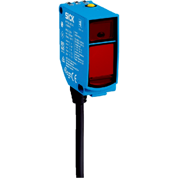 Cellule EAP PNP/NPN P=3.8m Teach Laser LO/DO / Câble 2m Cellule EAP PNP/NPN P=3.8m Teach Laser LO/DO / Câble 2m-Lire la description
