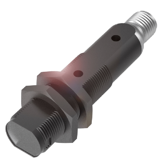 Cellule EAP M18 NPN P=100mm LR LO/DO Plast. Axial / M12 4P-Lire la description