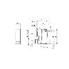 Cellule EAP Plast. NPN P=30-500mm Pot. LR LO/DO 10-30Vdc / M12 4P