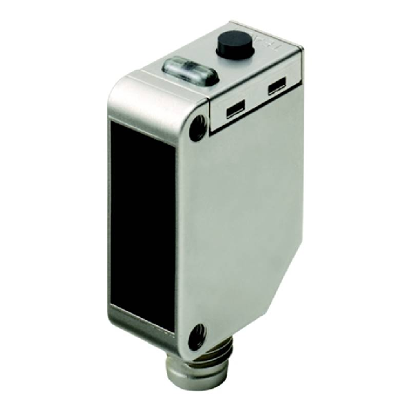 Cellule Bar. reflex transp NPN P=500mm Teach Inox / M08 4P + E39-RP1-Lire la description