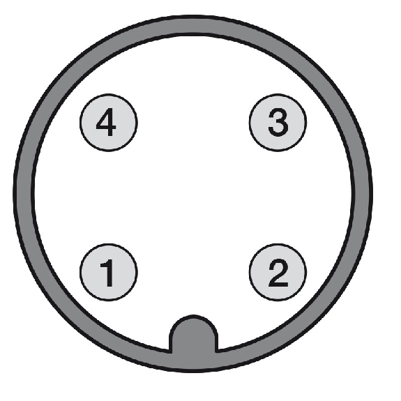 Cellule Directe NPN+PNP NF P=300mm Pot. IR Axial / M12-A 4P-Lire la description