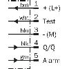 Cellule Bar. reflex PNP/NPN P=22m DC / M12 5P