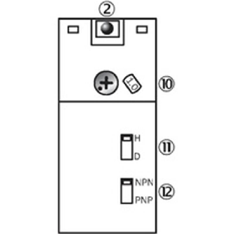 Cellule Bar. reflex PNP/NPN P=22m DC / M12 5P-Lire la description