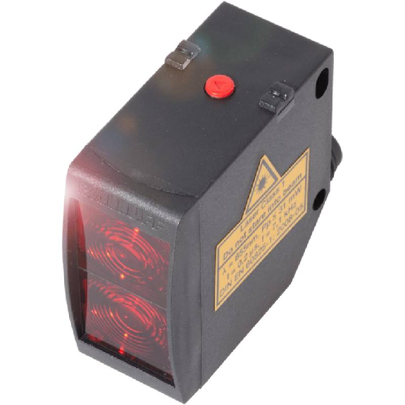 Cellule Directe NPN P=1.2m Teach Laser LO/DO / M12 4P-Lire la description