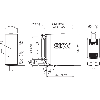Cellule EAP RELAIS P=1.2m IR SPDT 24-240Vac/dc / Câble 5m