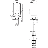 Cellule Bar. reflex PNP/NPN P=4,5m PinPoint LO / M08 3P+C0.1m