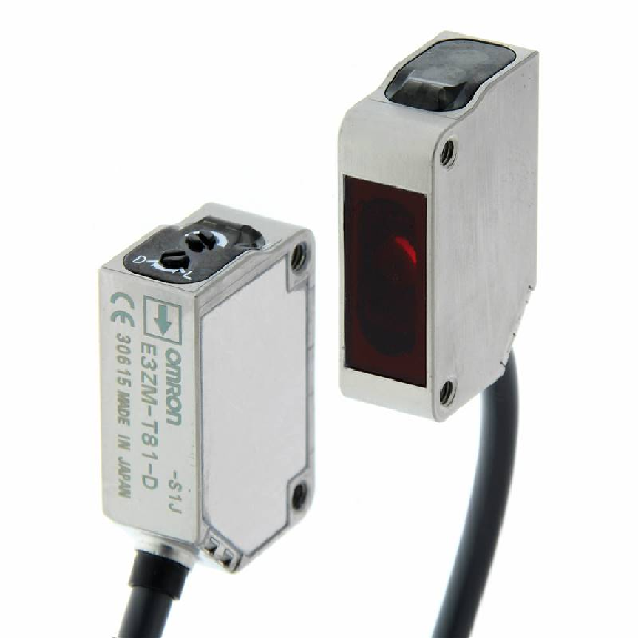 Cellule Barrage PNP P=15m IR LO/DO Inox IP69K / Câble 2m-Lire la description