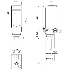 Cellule Bar. reflex transp. PNP P=5m IO-Link PinPoint / M08 4P+C0.1m