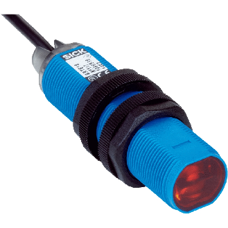 Cellule Directe M18 PNP P=115mm PinPoint LO/DO Plast.Axial / Câble 2m-Lire la description