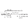 Cellule EAP NPN P=20-350mm Pot. LR LO/DO Plast. 10-30Vdc / M08 4P