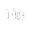 Cellule EAP NPN P=20-350mm Pot. LR LO/DO Plast. 10-30Vdc / M08 4P