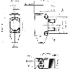 Cellule Bar. reflex PNP P=12m Laser LO/DO 10-30Vdc / Câble 2m
