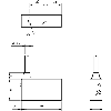 Cellule Directe PNP P=100mm Pot. IR LO / Câble 2m 90°
