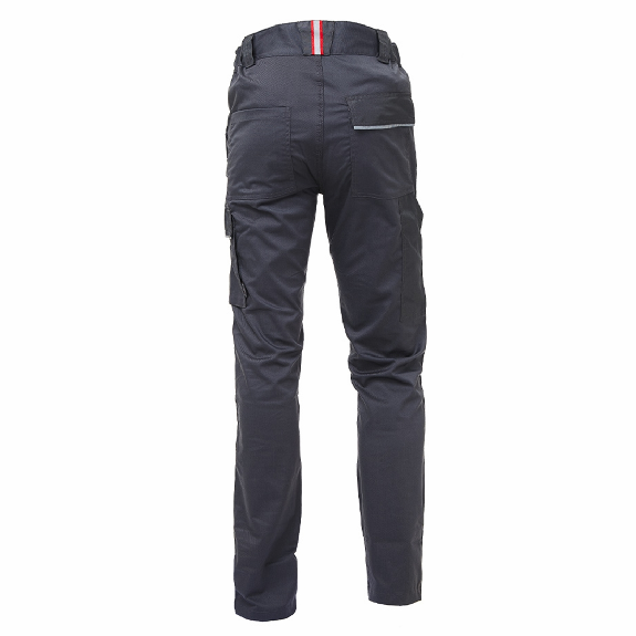 U-Power - Pantalon de travail gris foncé Stretch et Slim MEEK-Lire la description