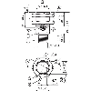 Cellule EAP M18 PNP P=300mm Pot. PinPoint LO/DO Métal Axial / M12 4P