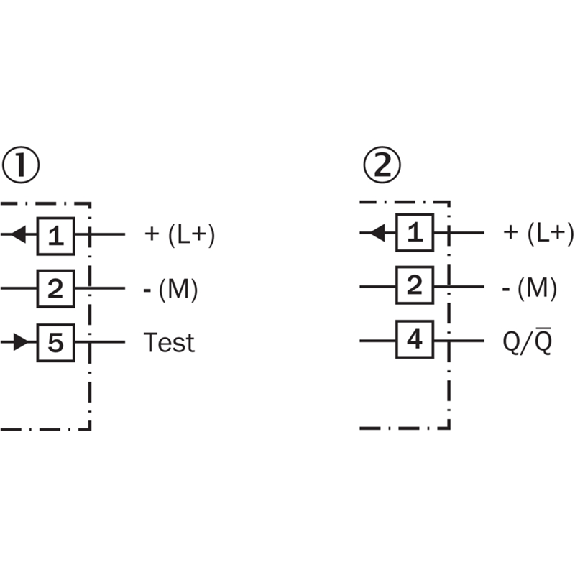 Cellule Barrage PNP/NPN P=60m LR LO/DO E.test / Bornes Cellule Barrage PNP/NPN P=60m LR LO/DO E.test / Bornes-Lire la description
