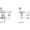 Cellule Barrage PNP/NPN P=60m LR LO/DO E.test / Bornes