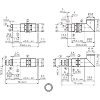 Cellule Barrage M18 NPN P=20m Pot. IR LO/DO Métal Axial / M12 4P