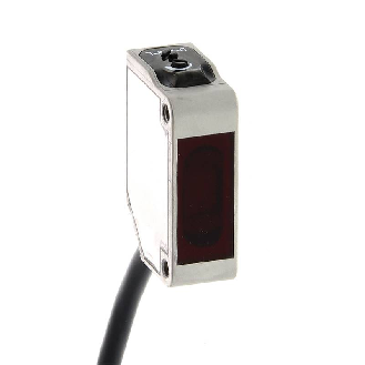 Cellule Bar. reflex transp PNP P=500mm Pot. Inox / M12 4P+C0.3m-Lire la description