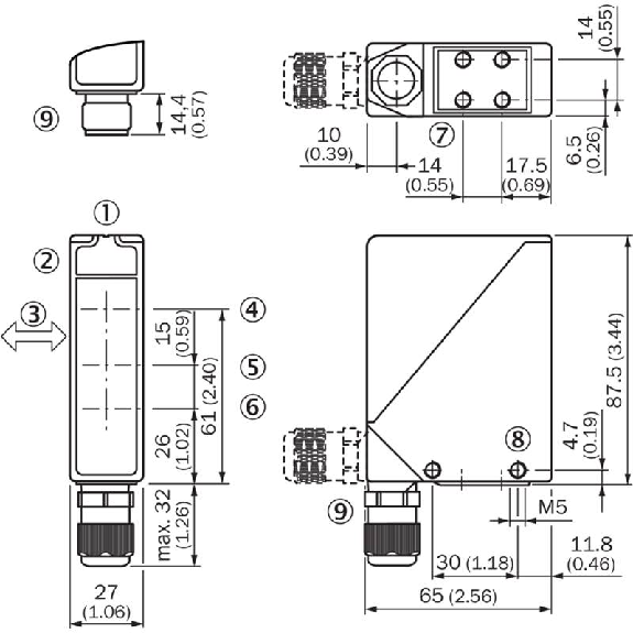 Cellule EAP NPN/PNP P=3m Pot. IR LO/DO Tempo / M12A 4P Cellule EAP NPN/PNP P=3m Pot. IR LO/DO Tempo / M12A 4P-Lire la description