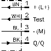 Cellule EAP NPN/PNP P=3m Pot. IR LO/DO Tempo / M12A 4P