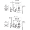 Cellule Bar. reflex M18 PNP P=7m Pot. IR LO/DO Métal Axial / Câble 2m