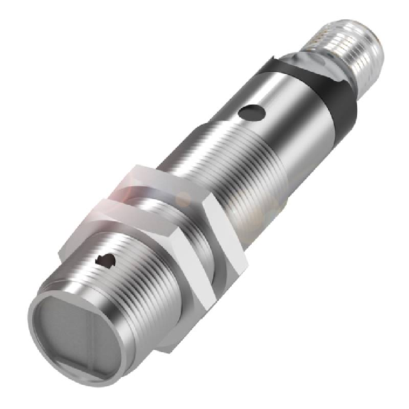 Cellule Directe M18 PNP P=350mm Laser LO/DO Laiton Axial / M12 4P-Lire la description